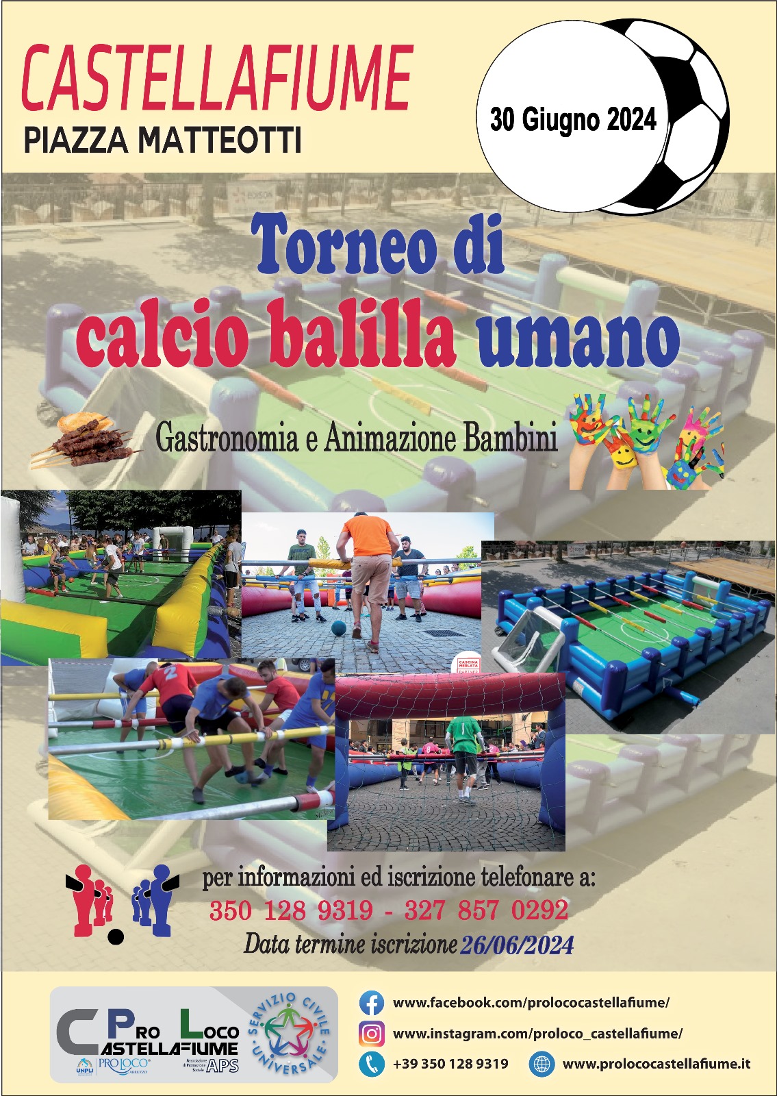 Torneo di calcio balilla 2024
